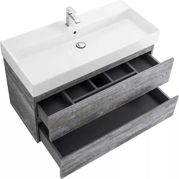 Купить Тумба с умывальником Cezares MOLVENO-46-120-2C-SO-LG + CZR-8070-120-2 в Барановичах