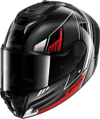 Мотошлем Shark Helmets Spartan RS Byrhon (XXL, Black/Iridium Red) - 