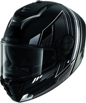 Мотошлем Shark Helmets Spartan RS Byrhon Mat (XL, черный/антрацит/хром) - 