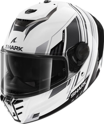 Мотошлем Shark Helmets Spartan RS Byrhon (XL, белый/черный/хром) - 