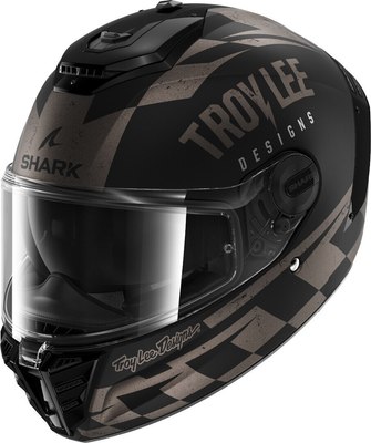 Мотошлем Shark Helmets Spartan RS Raceshop Mat (XL, черный/антрацит/серебристый) - 