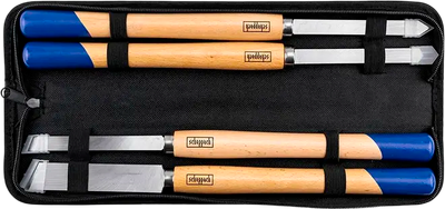 Набор стамесок Scheppach Sch-6281 (65681), (4пр) -