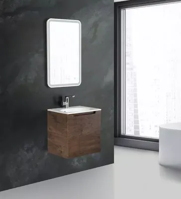 

Тумба с умывальником, ETNA-500-1A-SO-RW-P-R + CZR-8099-90/50