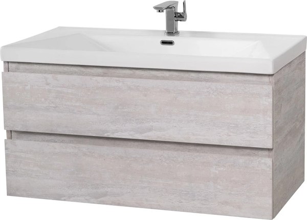 Тумба с умывальником Cezares MOLVENO-90-2C-SO-LB + CZR-8099-90/50