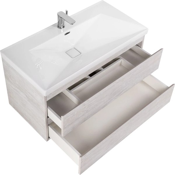 Тумба с умывальником Cezares MOLVENO-90-2C-SO-LB + CZR-8099-90/50