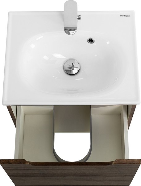 Тумба с умывальником BelBagno ETNA-600-1C-SO-RW-P + CZR-1923-600