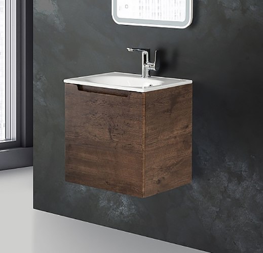 Тумба с умывальником BelBagno ETNA-600-1C-SO-RW-P + CZR-1923-600