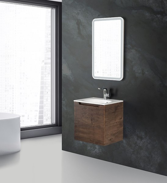 Тумба с умывальником BelBagno ETNA-600-1C-SO-RW-P + CZR-1923-600
