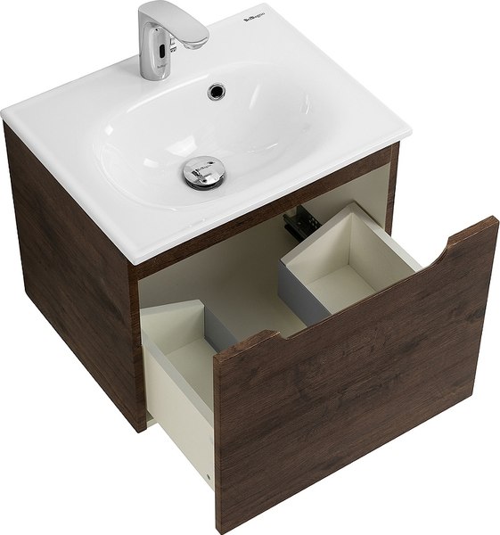 Тумба с умывальником BelBagno ETNA-600-1C-SO-RW-P + CZR-1923-600