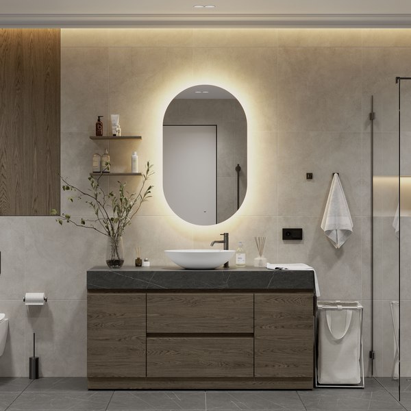 Купить Зеркало Континент Fleur Led 50х100 в Жодино