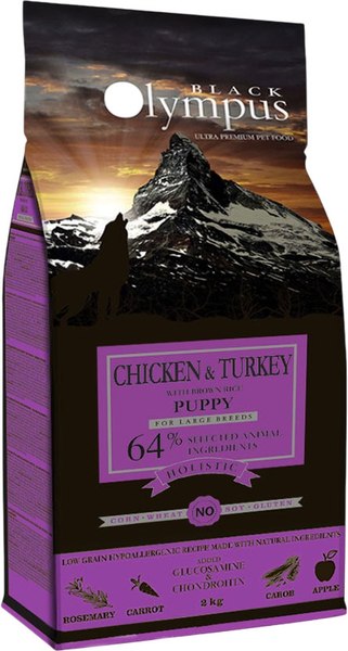 Сухой корм для собак Black Olympus Puppy Maxi Chicken&Brown Rice
