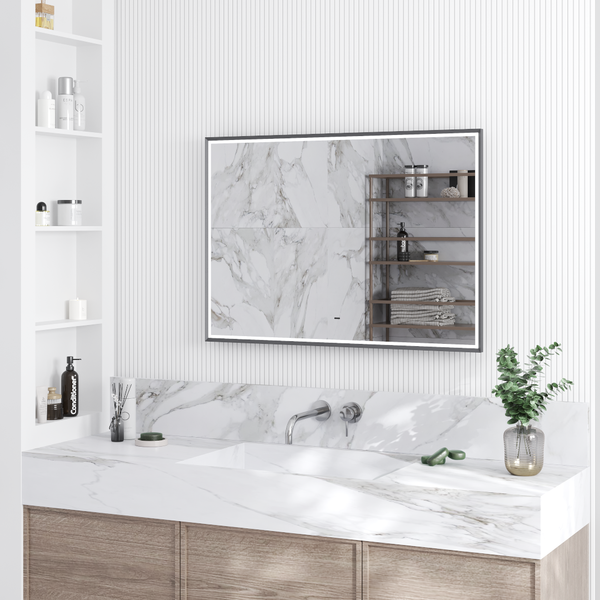 Зеркало Континент Stage Grey Led 100х70