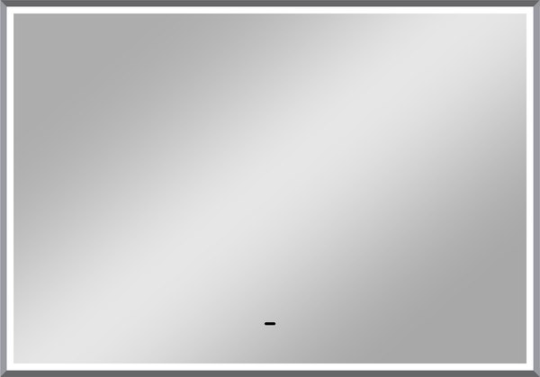Купить Зеркало Континент Stage Grey Led 100х70  