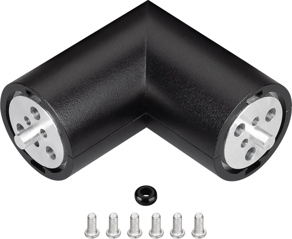 Соединитель профилей для шинопровода Arlight ROUND-D36-360-90 BLACK / 050543
