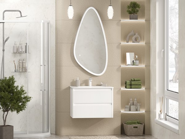 Купить Тумба под умывальник Brevita Riva 70 / RIV-07070-0102Я в Могилеве