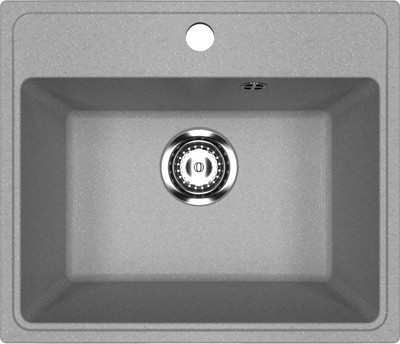 Мойка кухонная Mixline ML-GMU03 556719 (серый камень) -