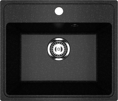 Мойка кухонная Mixline ML-GMU03 556720 (черный камень) -