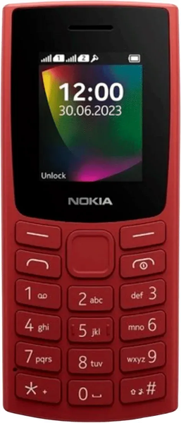 Мобильный телефон Nokia 106 DS / TA-1564 (красный)