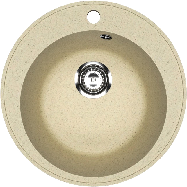 Мойка кухонная Mixline ML-GMU01 556710 (бежевый камень)