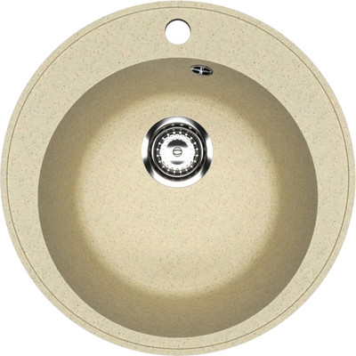 Мойка кухонная Mixline ML-GMU01 556710 (бежевый камень) -
