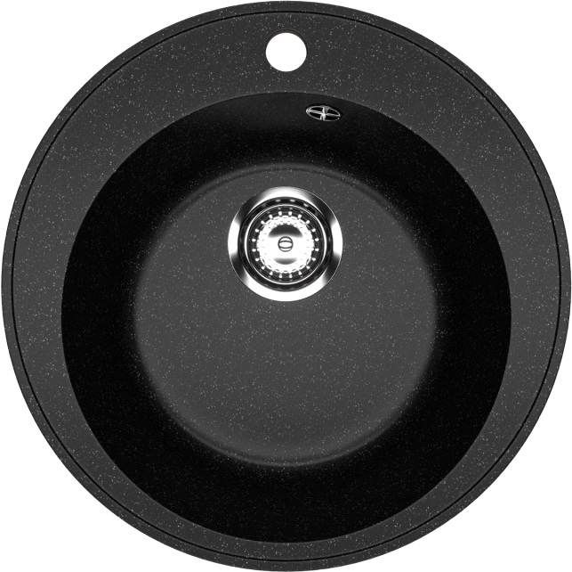 Мойка кухонная Mixline ML-GMU01 556712 (черный камень)