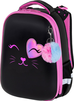 Школьный рюкзак Brauberg Shiny. Smiling Cat / 272040