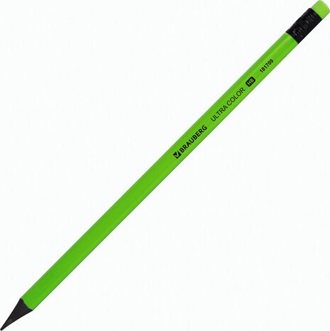 Набор простых карандашей Brauberg Ultra Color / 181709 (4шт)