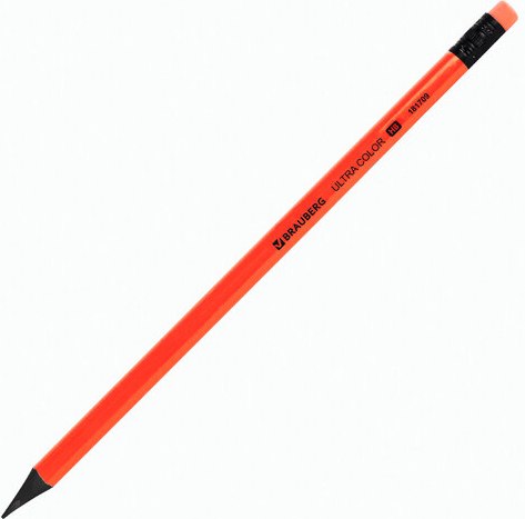 Набор простых карандашей Brauberg Ultra Color / 181709 (4шт)