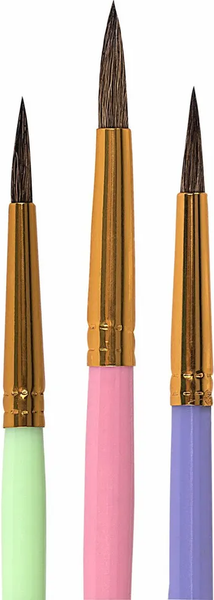 Набор кистей Brauberg Kids. Пони / 201074 (3шт)