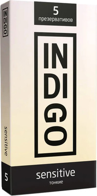 Презервативы INDIgo Sensitive №5 ультратонкие (3уп) -