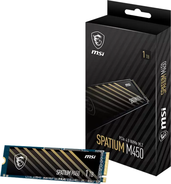 SSD диск MSI Spatium M450 1TB (S78-440L0M0-P83)