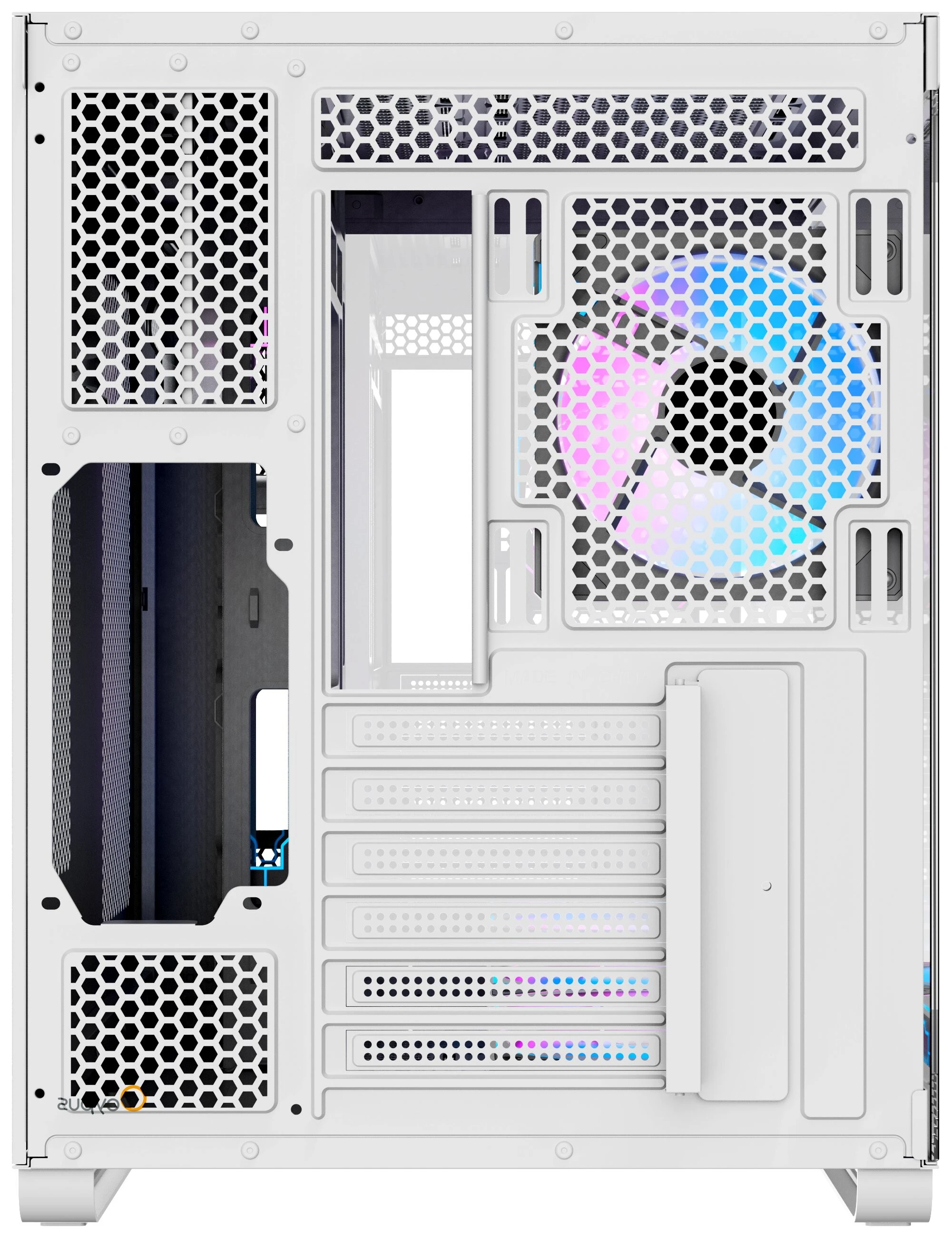 Корпус для компьютера Ocypus Iota C70 ARGB / Iota-C70-WHD600XX-GL (белый, без БП) — фото 5