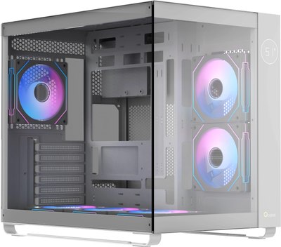 Корпус для компьютера Ocypus Iota C70 ARGB / Iota-C70-WHD600XX-GL (белый, без БП) - 