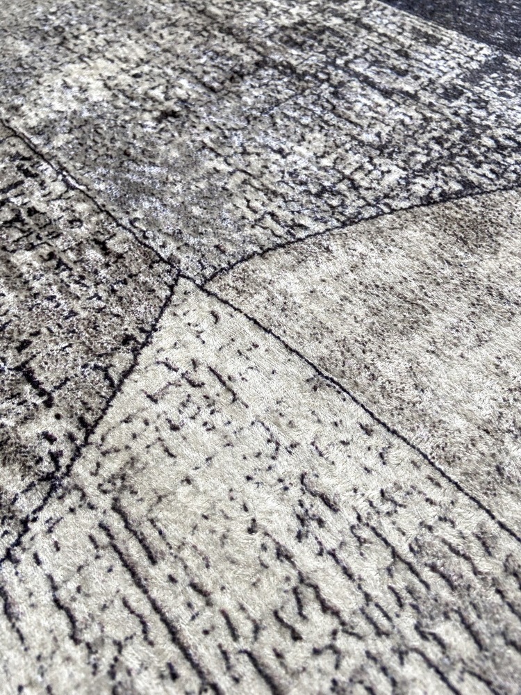 Покрытие напольное тафтинговое Linea Hali Elegant / P1044-GREY (1.5x2.3) — фото 2