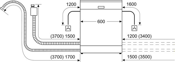 Купить Посудомоечная машина Bosch SMS2HTI60E в Минске