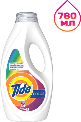 Гель для стирки Tide Color (780мл) -