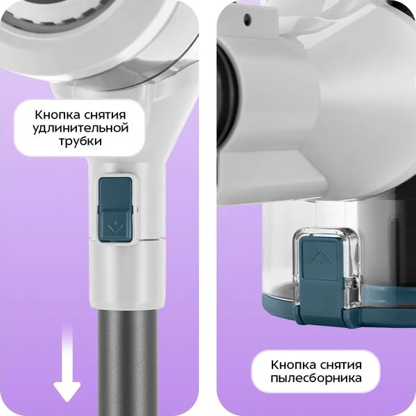 Купить Вертикальный пылесос Kitfort КТ-5204 в Жодино