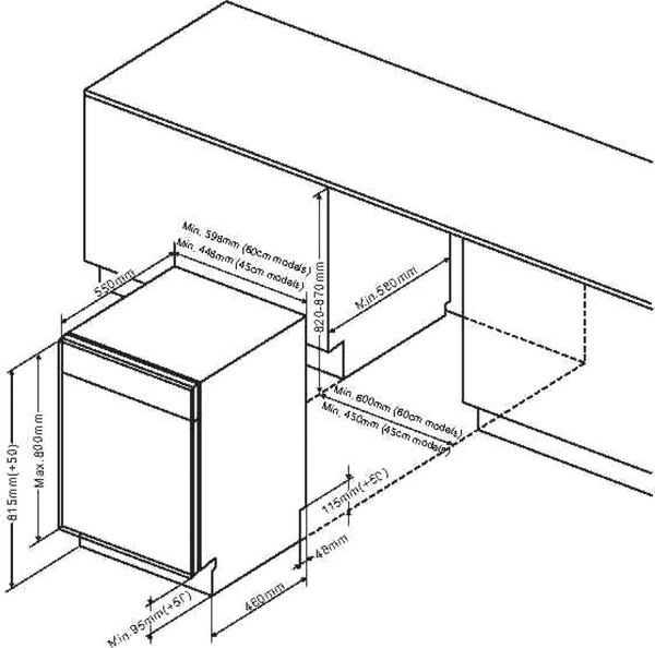 Купить Посудомоечная машина Schtoff SVC 60147 A в Минске