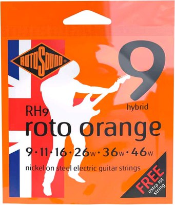 Струны для электрогитары Rotosound RH9 - 