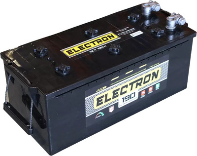 Автомобильный аккумулятор ELECTRON 6СТ-190 L Рус узкий конус+переходник 1200А / СЗ000420 (190 А/ч) - 