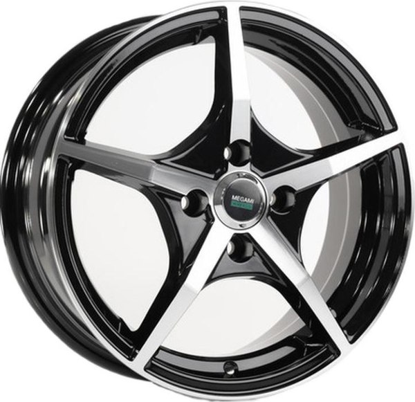 Литой диск Megami MGM-19 15x6" 5x100мм DIA 57.1мм ET 38мм BKF