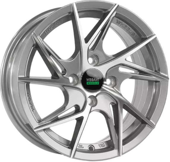 Литой диск Megami MGM-24 14x6" 4x100мм DIA 73.1мм ET 35мм GMF