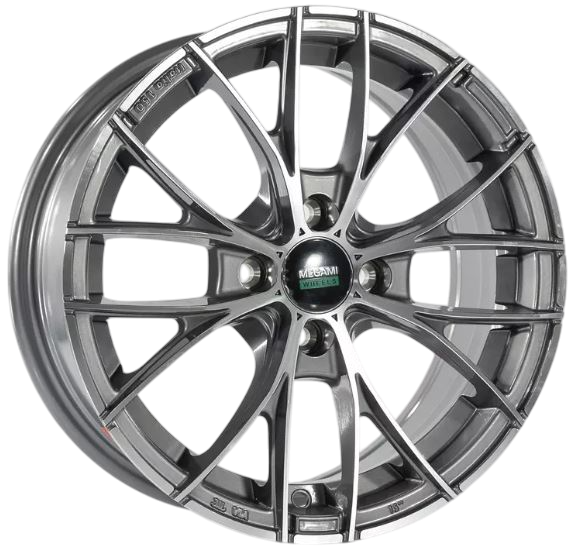Литой диск Megami MGM-28 14x5.5" 4x100мм DIA 67.1мм ET 35мм GMF