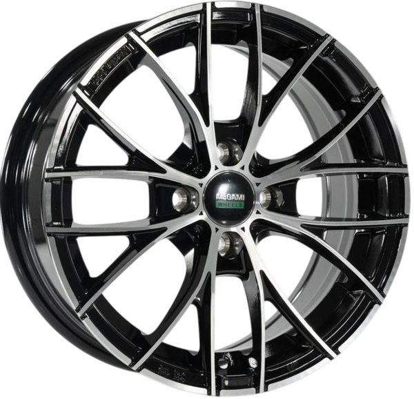 Литой диск Megami MGM-28 14x5.5" 4x100мм DIA 73.1мм ET 35мм BKF