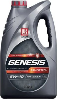 Моторное масло Лукойл Genesis Armortech 5W40 SQ / 2255948 (4л) - 