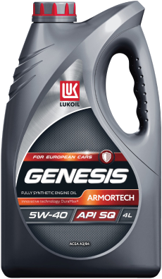 Моторное масло Лукойл Genesis Armortech 5W40 SQ / 2255948 (4л) - 