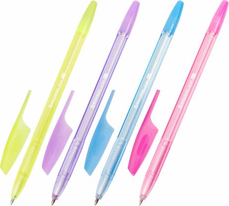 Набор шариковых ручек Brauberg X-333 Pastel 144249 (13шт, синий)
