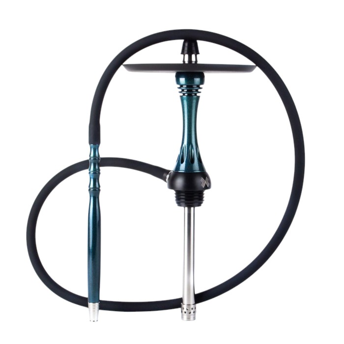 Шахта для кальяна Alpha Hookah Model X Breeze (силиконовый шланг, мундштук, диффузор)
