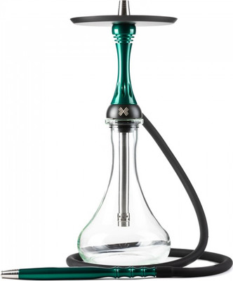 Шахта для кальяна Alpha Hookah Model X Green Candy (силиконовый шланг, мундштук, диффузор) -