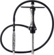 Шахта для кальяна Alpha Hookah Model X Artist Collection Black Matte (силиконовый шланг, мундштук, диффузор) -